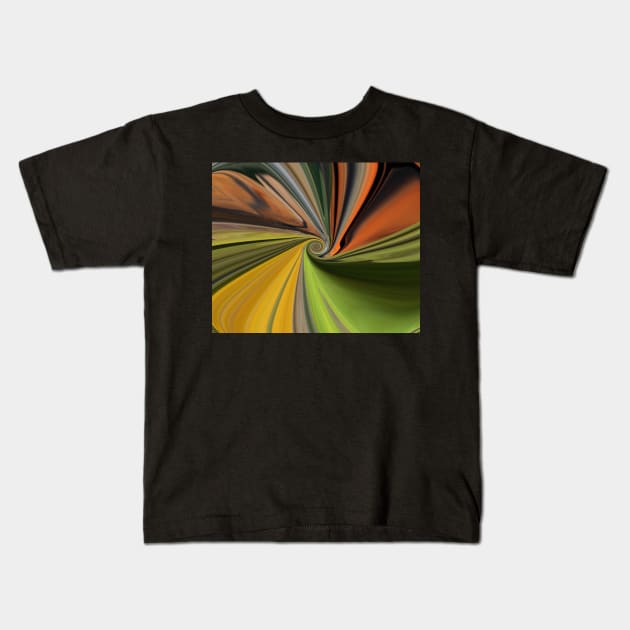 Spiraling Seasons Kids T-Shirt by Whisperingpeaks